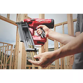 Milwaukee M18FFN21-0C 3.7mm 18V Li-Ion RedLithium Brushless First Fix Cordless Nail Gun - Bare 6 Milwaukee M18FFN21-0C 3.7mm 18V Li-Ion RedLithium Brushless First Fix Cordless Nail Gun - Bare - Image 6
