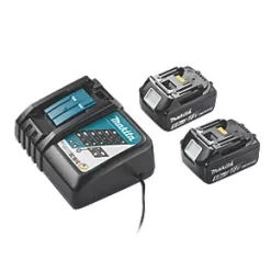 Makita DBN600RTJ 64mm 18V 2 x 5.0Ah Li-Ion LXT Second Fix Cordless Nail Gun 8 Makita DBN600RTJ 64mm 18V 2 x 5.0Ah Li-Ion LXT Second Fix Cordless Nail Gun -Collated Nails Shop 188KR A2