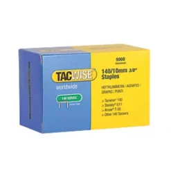 Tacwise 140 Series Heavy Duty Staples Galvanised 10 x 10.6mm 5000 Pack 5 Tacwise 140 Series Heavy Duty Staples Galvanised 10 x 10.6mm 5000 Pack -Collated Nails Shop 21772 A2