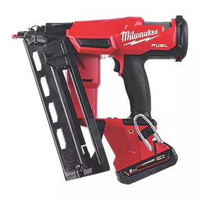 Milwaukee M18FN16GA-202X 1.6mm 18V 2 x 2.0Ah Li-Ion RedLithium Brushless First Fix Cordless Nail Gun 2 Milwaukee M18FN16GA-202X 1.6mm 18V 2 x 2.0Ah Li-Ion RedLithium Brushless First Fix Cordless Nail Gun - Image 2