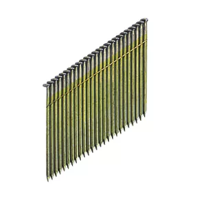 DeWalt Galvanised Collated Framing Stick Nails 2.8 x 75mm 2200 Pack 1 DeWalt Galvanised Collated Framing Stick Nails 2.8 x 75mm 2200 Pack