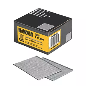 DeWalt Galvanised Straight Finish Nails 16ga x 57mm 2500 Pack 2 DeWalt Galvanised Straight Finish Nails 16ga x 57mm 2500 Pack - Image 2