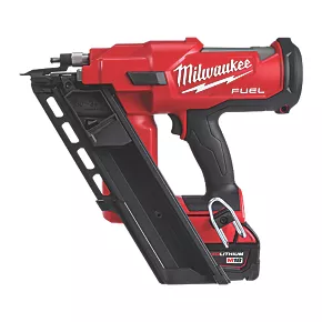 Milwaukee M18FFN-502C 3.3mm 18V 2 x 5.0Ah Li-Ion RedLithium Brushless First Fix Cordless Nail Gun 2 Milwaukee M18FFN-502C 3.3mm 18V 2 x 5.0Ah Li-Ion RedLithium Brushless First Fix Cordless Nail Gun - Image 2