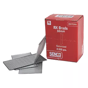 Senco Galvanised Brad Nails 16ga x 38mm 2000 Pack 2 Senco Galvanised Brad Nails 16ga x 38mm 2000 Pack - Image 2
