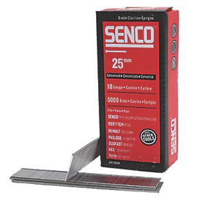 Senco Galvanised Brad Nails 18ga x 25mm 5000 Pack 2 Senco Galvanised Brad Nails 18ga x 25mm 5000 Pack - Image 2