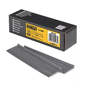 DeWalt Galvanised L-Shaped Flooring Cleats x 38mm 1000 Pack 2 DeWalt Galvanised L-Shaped Flooring Cleats x 38mm 1000 Pack - Image 2