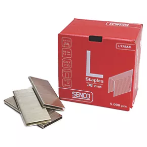 Senco L Staples Galvanised 38 x 6.4mm 5000 Pack 2 Senco L Staples Galvanised 38 x 6.4mm 5000 Pack - Image 2