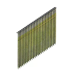 DeWalt Galvanised Collated Framing Stick Nails 3.1 x 90mm 2200 Pack 1 DeWalt Galvanised Collated Framing Stick Nails 3.1 x 90mm 2200 Pack