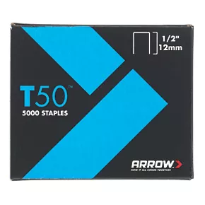 Arrow Heavy Duty Staples Galvanised 12 x 10mm 5000 Pack 1 Arrow Heavy Duty Staples Galvanised 12 x 10mm 5000 Pack