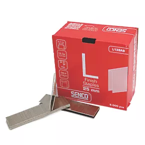 Senco L Staples Galvanised 25 x 6.4mm 5000 Pack 2 Senco L Staples Galvanised 25 x 6.4mm 5000 Pack - Image 2